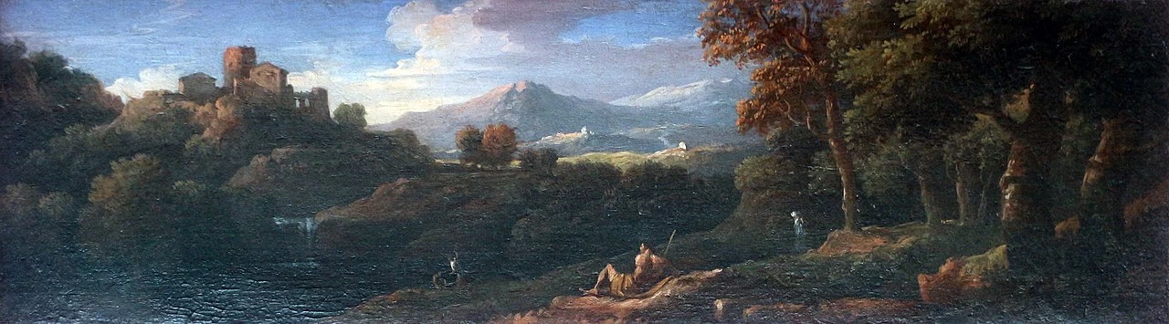 Veduta della campagna laziale